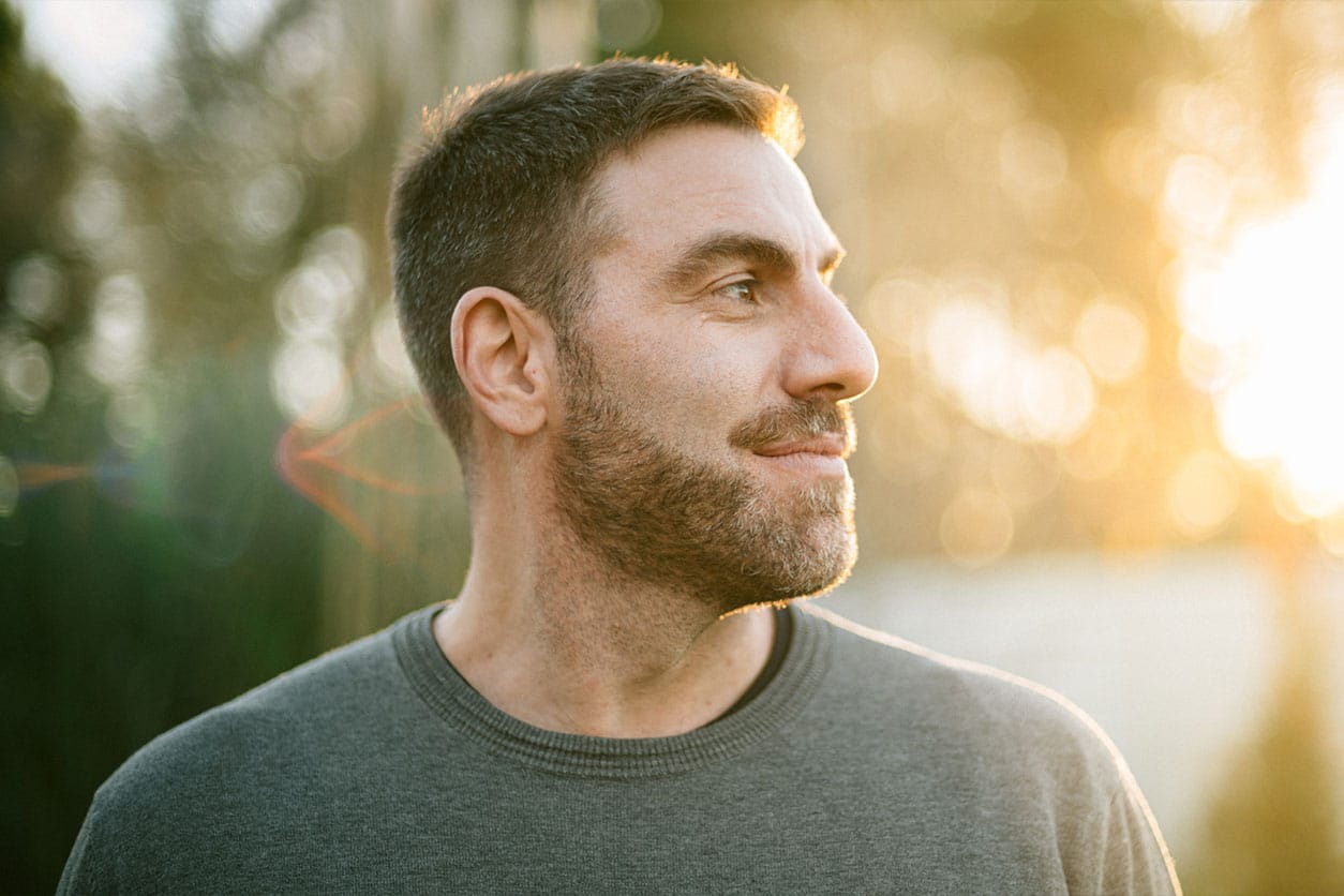 man with low t after getting testosterone therapy in The Woodlands, TX